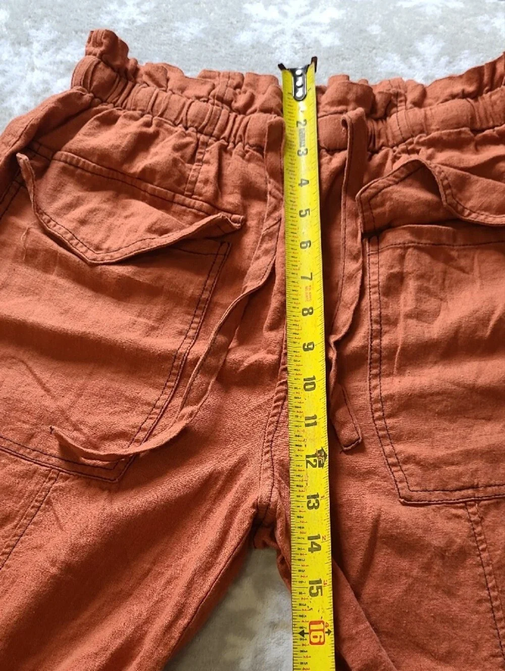 Forever 21 Rust Cargo Joggers